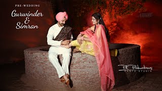 Gurwinder amp Simran  Prewedding  PK Productions  Morinda [upl. by Ynnattirb536]