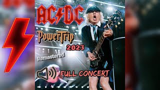 ACDC  FULL CONCERT quotPowerTripquot Festival 2023 live  AUDIO REMASTERED  Indio USA 07102023 [upl. by Aryek]