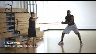 LeBron James  1 hour workout uncut [upl. by Kaltman]