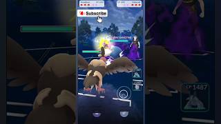 Galarian Rapidash In Pokemon Go Great League  Pokemon Go PVP  Mandibuzz Vs Poliwrath  shorts [upl. by Sitoiyanap]