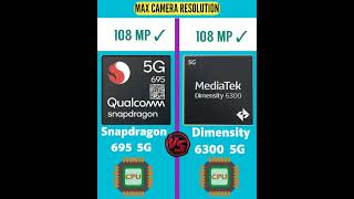 Snapdragon 695 vs Dimensity 6300  Midrange Chipset [upl. by Llertnac975]