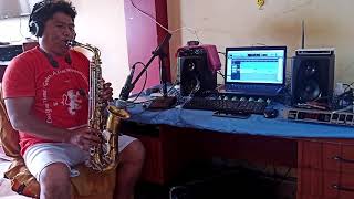 Muchachita no seas celosa cover Saxo [upl. by Dlonyar]