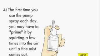 How to use Nasal Spray [upl. by Ginzburg]