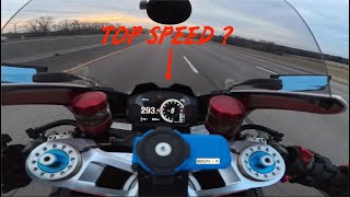 Panigale V2 Top Speed [upl. by Dupuy]