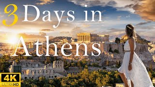 How to Spend 3 Days in ATHENS Greece  Itinerary for Firsttime Visitors [upl. by Ynner]