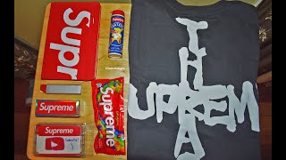 Supreme®Thrasher® Cross Tee  Supreme®Moleskine® Notebook  Week 6 FW24  Quick Review [upl. by Lleddaw]