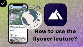 How to use the flyover feature on FATMAP [upl. by Parrisch]