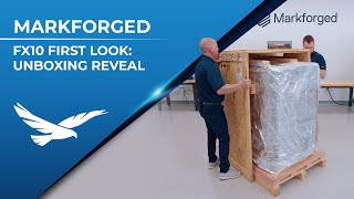 Get Ready to Geek Out Unboxing the Markforged FX10 3D Printer [upl. by Inama]