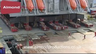 Mammoet  Mega load out of BP Clair Topside [upl. by Rebliw896]