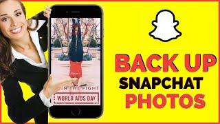 How To Backup Snapchat Photos 2022 [upl. by Nerty]