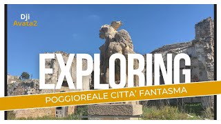 POGGIOREALE CITTA FANTASMADJI AVATA2CINEMATIC 4K VIDEO [upl. by Charla446]