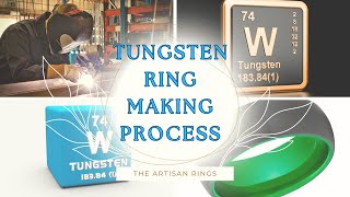 How Tungsten Carbide Rings Are Made Fascinating Process [upl. by Archy]