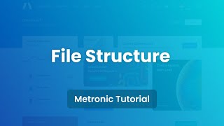 File Structure  Metronic 8 Admin Template [upl. by Rehpotsirk]