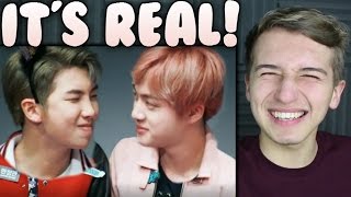 Namjin FLIRTY Moments Reaction Namjoon  Rap Monster and Jin  BTS [upl. by Ttnerb525]