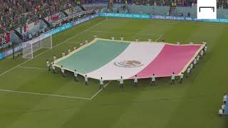 ¡A todo pulmón Retumbó el himno nacional de México en el Estadio 974  Qatar 2022 [upl. by Ellennaj]