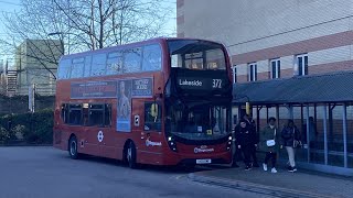 Stagecoach Bus Route 37211079YX19 OMF Hornchurch  Lakeside [upl. by Idur250]