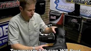 Tourmaster Solution WP Road Boot Motorcycle [upl. by Diley]