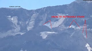 Mount St Helens Minor Steaming on Aug 13 2019  Full Footage from Trip Video [upl. by Vrablik]