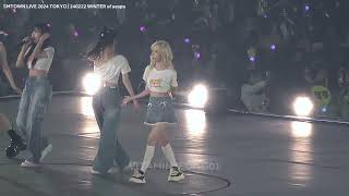 240222 SMTOWN LIVE 2024 SMCU PALACE TOKYO  Ending 빛HOPE  aespa WINTER fancam [upl. by Aicilic]