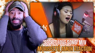 Morissette Amon covers Secret Love Song LIVE on Wish 1075 Bus  First Reaction [upl. by Cartwright]