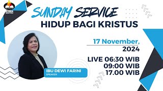 Ibadah 1 Hermon Community Church 17 November 2024 jam 0630 WIB  Dewi Farini [upl. by Eentruok]