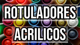 Como usar Rotuladores de Pintura Acrílica MÉTODO FÁCIL [upl. by Notelrac987]