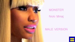 Nicki Minaj  Monster Verse MALE VERSION [upl. by Gillead]