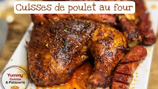 Cuisses de poulet au four  marinade economique [upl. by Lacram160]