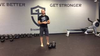 Kettlebell Front Squat [upl. by Mutat]