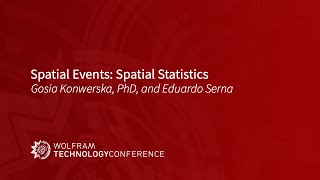 Spatial Events Spatial Statistics [upl. by Einahpets]