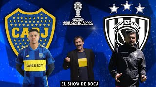 BOCA vs INDEPENDIENTE DEL VALLE  EN VIVO con ROBERTO LETO desde LA BOMBONERA Relato EMOCIONANTE [upl. by Airotna]