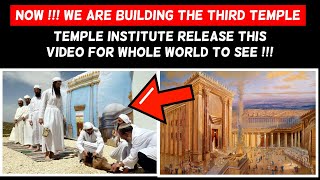 Third Temple Update Temple Institute Released Video Hints Building Third Temple  Almas Jacob [upl. by Anelaj64]