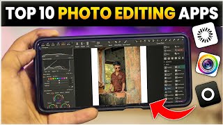 Top 10 Best Free Photo Editing Apps for Android Phone📱2024  Beginner to Advanced Latest Updated [upl. by Nathanoj]