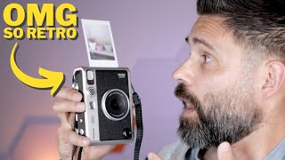 Such A Great Retro Instant Camera Instax Mini Evo Review [upl. by Ecitsuj]