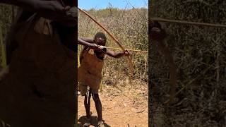 African comedy huntertanzania hunterskills hadzabetribe arrows [upl. by Millford]