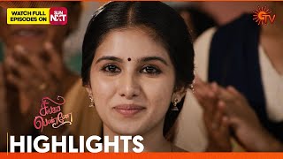 Singappenne  Highlights  02 March 2024  Tamil Serial  Sun TV [upl. by Nuy]