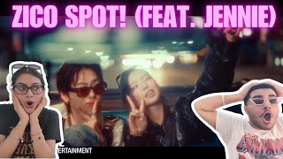 ZICO 지코 ‘SPOT feat JENNIE’ Official MV REACTION JUST WOW [upl. by Flossy]