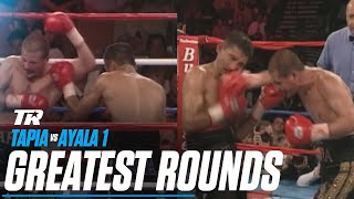 The Insane Final Round Between Johnny Tapia amp Paulie Ayala [upl. by Hewes995]