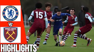 Chelsea vs West Ham United  All Goals amp Highlights  U18 Premier League  060424 [upl. by Ramona918]