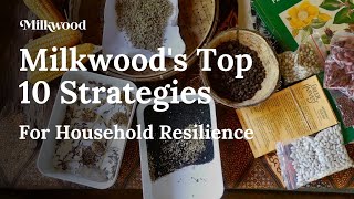 Milkwoods Top 10 Strategies for Household Resilience [upl. by Saidee]