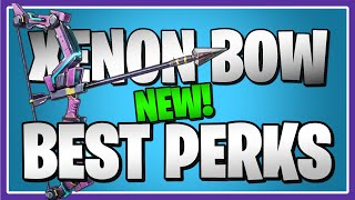 Still accurate in 2024  BEST PERKS for the Xenon Bow in Fortnite Save the World [upl. by Ann-Marie]