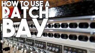 How to USE A PATCHBAY  Spectre Sound Studios TUTORIAL [upl. by Derfniw377]