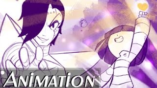 Death by Glamour UNDERTALE ANIMATIC   Mettaton vs Frisk Fight [upl. by Hasina]