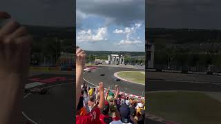 Hamilton vs Verstappen crash on Hungaroring 🇭🇺🏎️ f1 hamilton verstappen hungary hungaroring [upl. by Rowan]