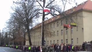 01022013  Przysięga wojskowa we wrocławskim Centrum [upl. by Ettesus]