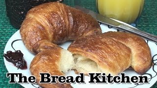 Delicious HomeMade Croissants Recipe in The Bread Kitchen [upl. by Clarkson737]