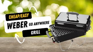 Weber go anywhere Grill [upl. by Htiekram]