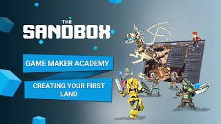 The Sandbox Game Maker Alpha Tutorial  Creating Your First LAND [upl. by Megan]