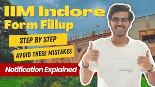 IPMAT IIM Indore 2024 Notification amp Form Fillup 📝 Exam Date 23 May 2024 [upl. by Teufert]