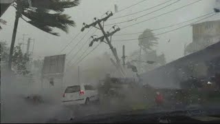 Scariest STORM Moments Ever Caught On Camera  Super Typhoon Yagi destroyed China [upl. by Acinnej636]